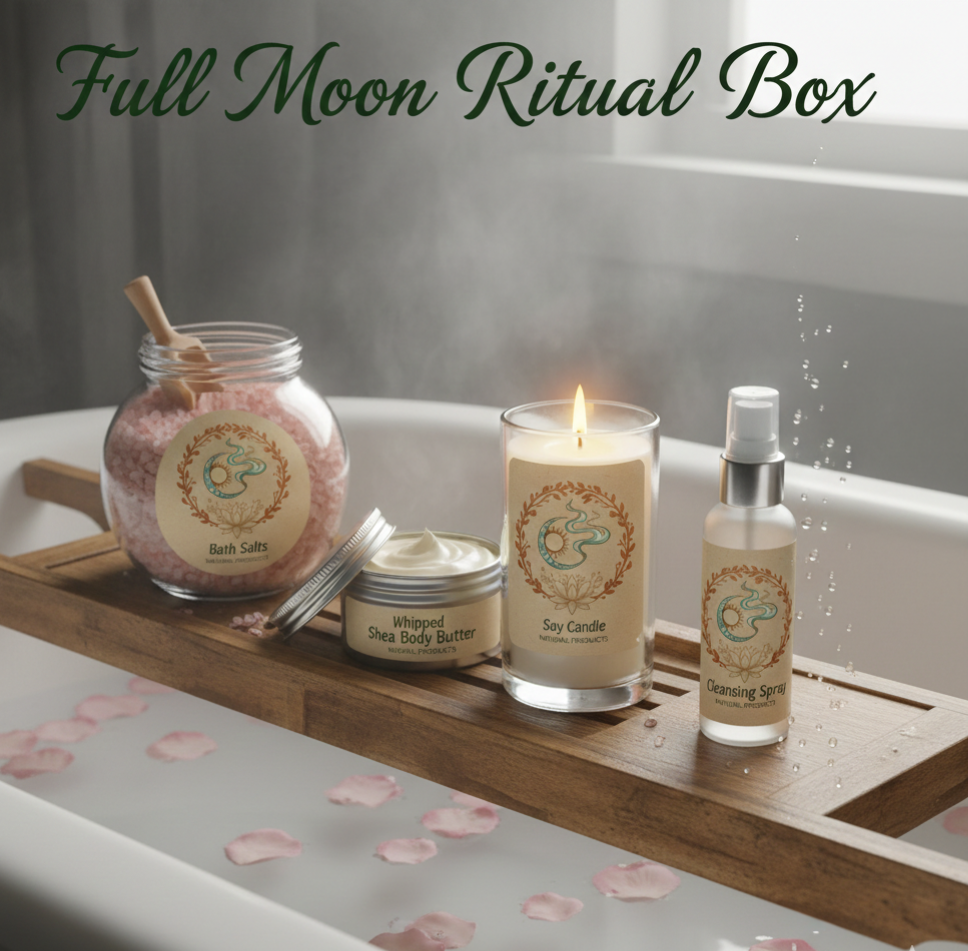 Full Moon Ritual Box | Bath & Body Spiritual Cleansing Set