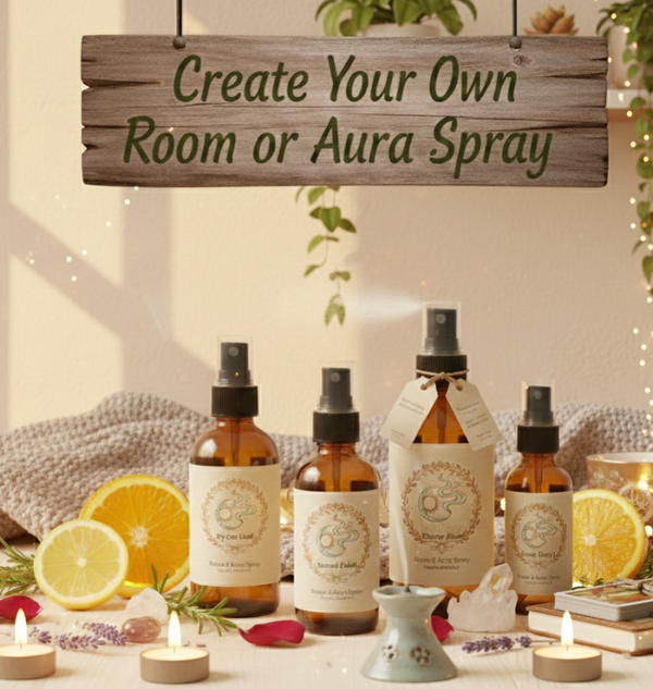 CREATE YOUR OWN ROOM OR AURA SPRAY
