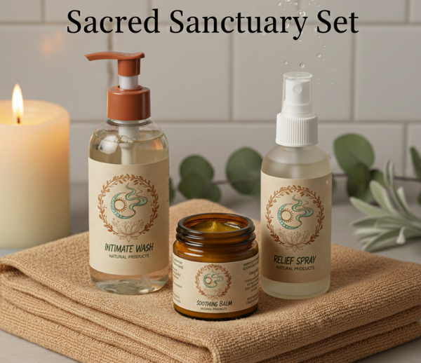 Sacred Sanctuary Set | Intimate Care Ritual for Sensitive Skin