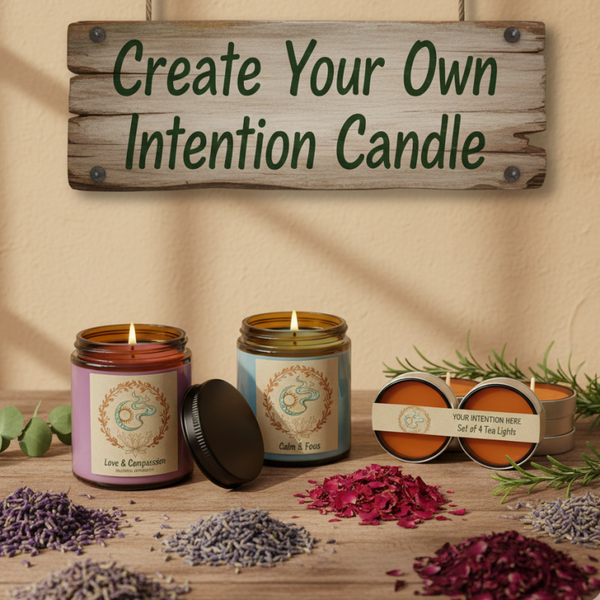 Create Your Own Candle (4 oz, 8 oz, or Tea Lights)