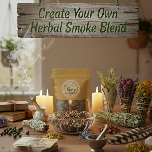 CREATE YOUR OWN HERBAL SMOKE BLEND