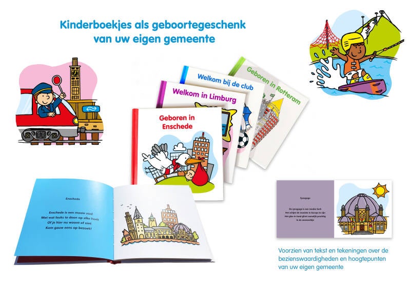 Geschenkboekje pasgeborenen Gemeente