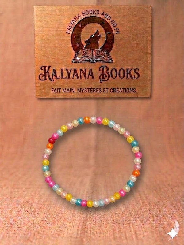 Bracelet Enfant en Petles Multicolores « Douces Sucreries » – Ouessant Créatif