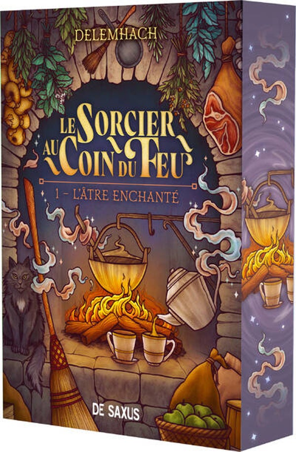 L'ÂTRE ENCHANTÉ - Tome 1 : Le Sorcier au coin du feu - Delemhach