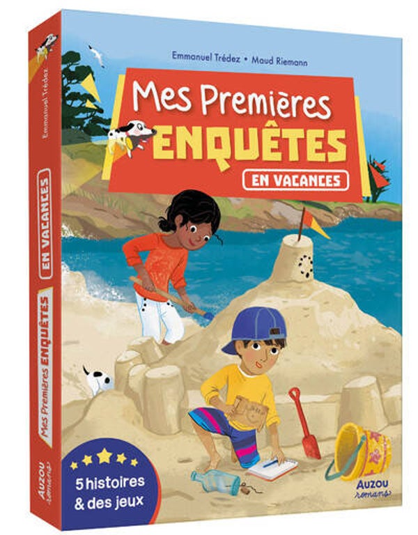 MES PREMIÈRES ENQUÊTES - En vacances - 5 histoires et des jeux