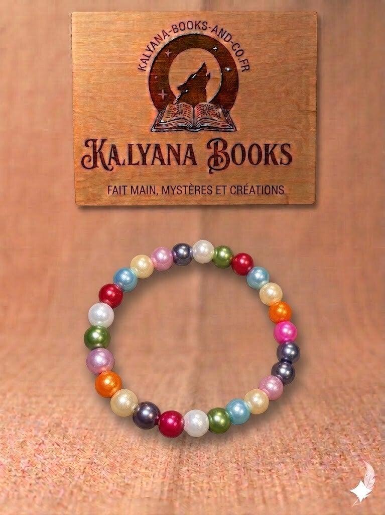 Bracelet Enfant en Perles Multicolores « P'tit Arc-en-Ciel » – Ouessant Créatif