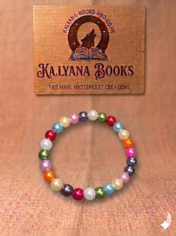 Bracelet Enfant en Perles Multicolores « P'tit Arc-en-Ciel » – Ouessant Créatif