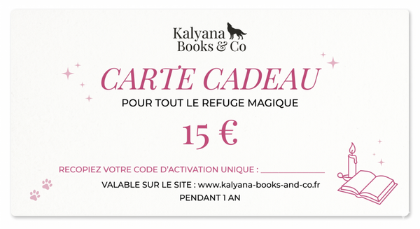 Carte Cadeau 15€ numérique