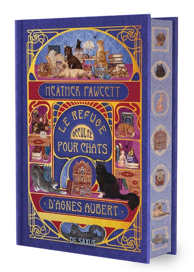 LE REFUGE OCCULTE POUR CHATS D'AGNES AUBERT (Édition Collector Reliée)