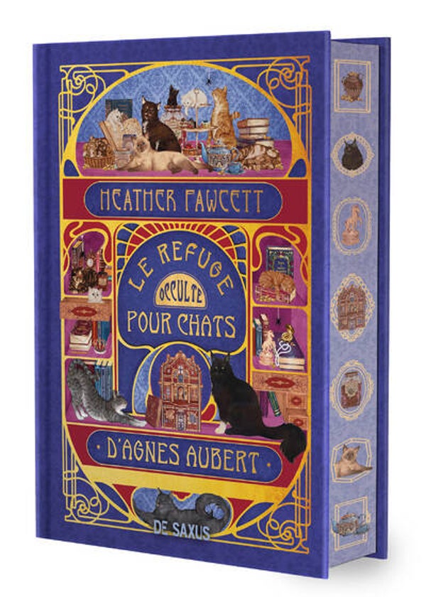 LE REFUGE OCCULTE POUR CHATS D'AGNES AUBERT (Édition Collector Reliée)