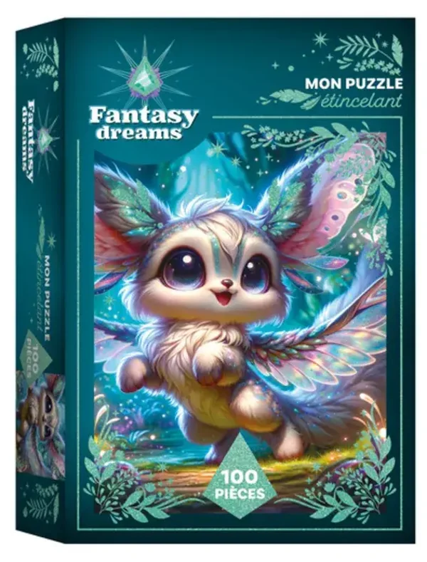 MON PUZZLE ÉTINCELANT FANTASY DREAMS (100 Pièces)