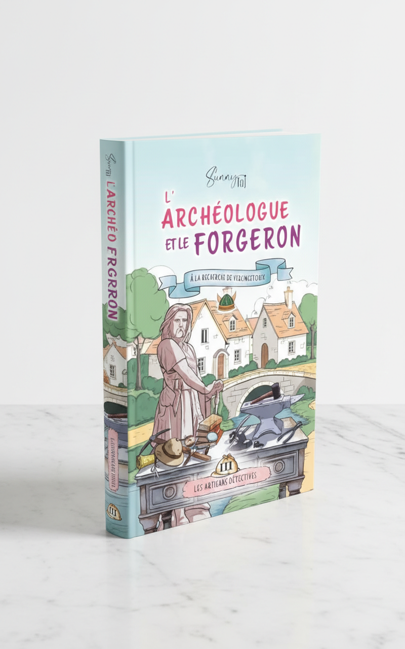 L'Archéologue et le Forgeron, à la recherche de Vercingétorix: cosy mystery tome 3. (série terminée)