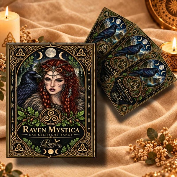 Raven Mystika - Keltisches Tarot in Farbe