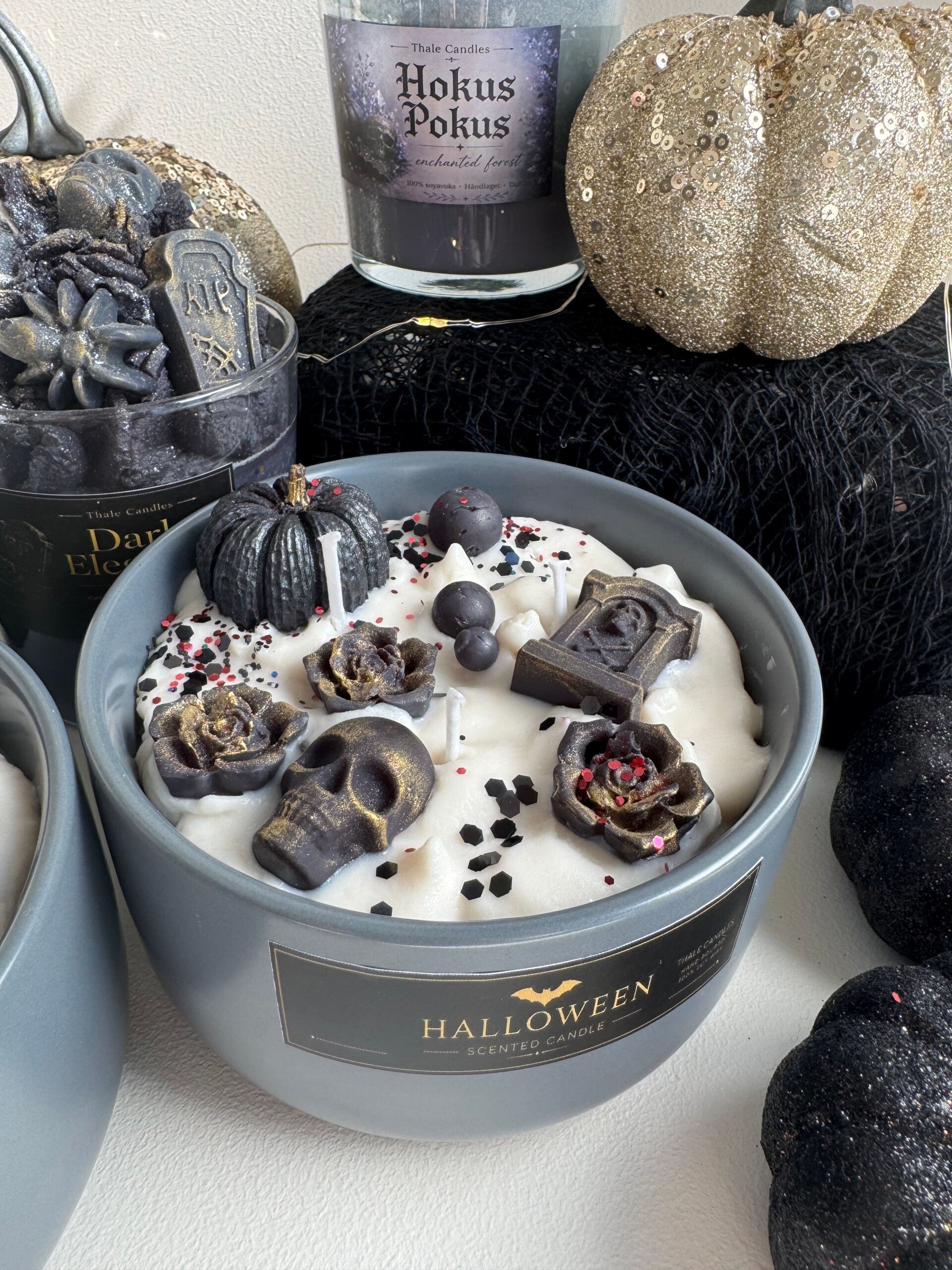 Halloween bowl beige