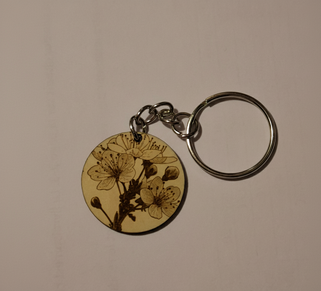 porte-clés Fleur de cerisier