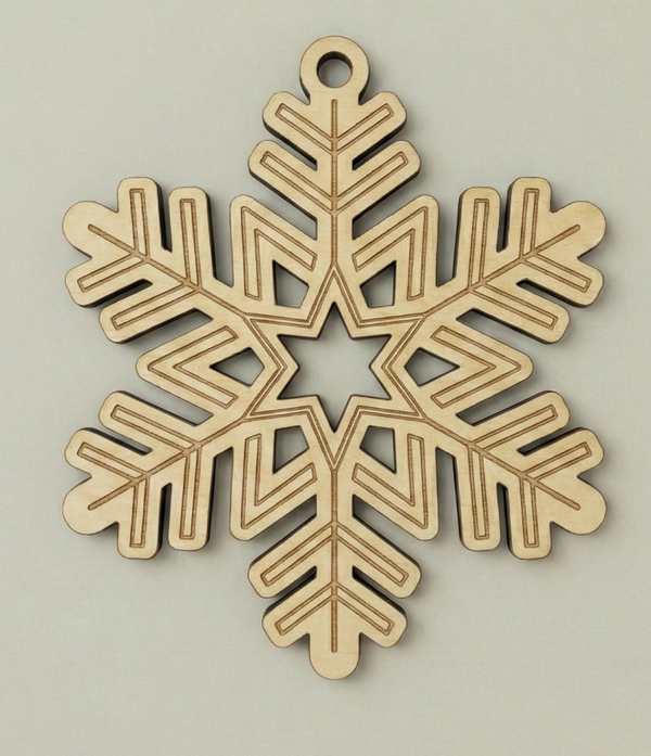 Suspension "Flocon de Dentelle"