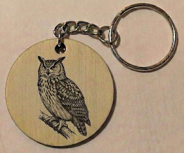 Porte-clés - Le Hibou Sage