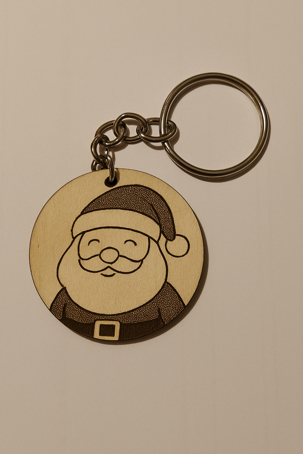 Porte-clé "Père Noël Joyeux"