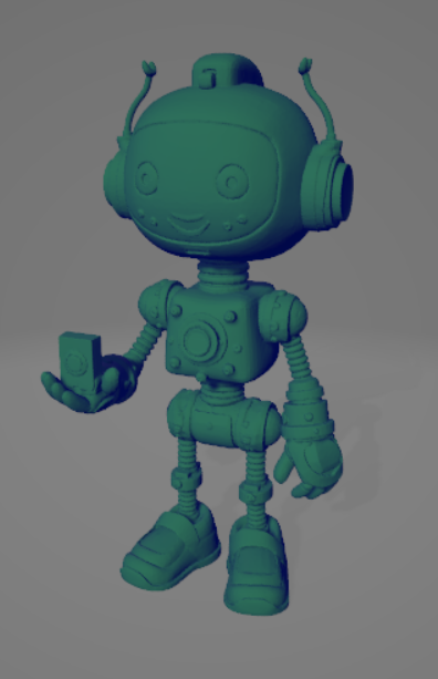 Robot "Block-Bot" Collector