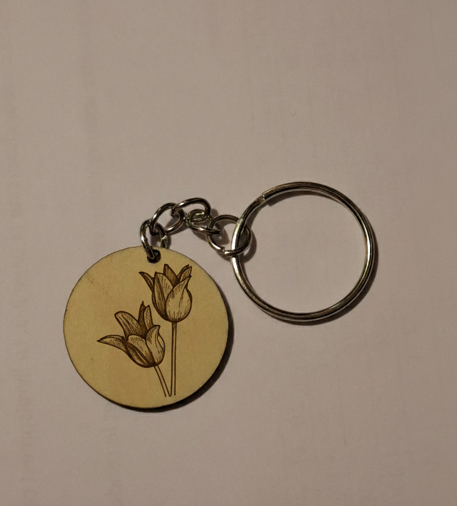 porte-clés Tulipe