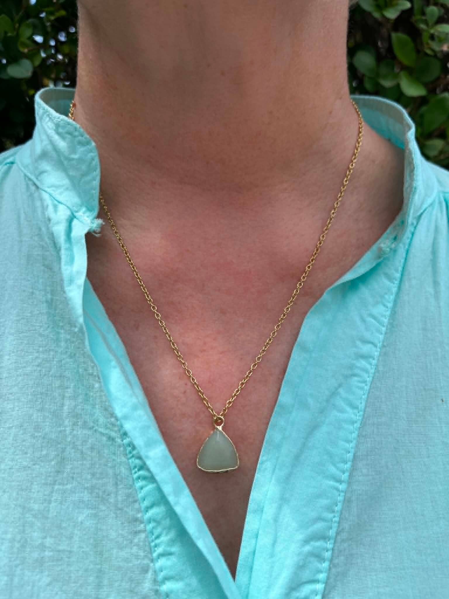 Lagoon Triangle necklace