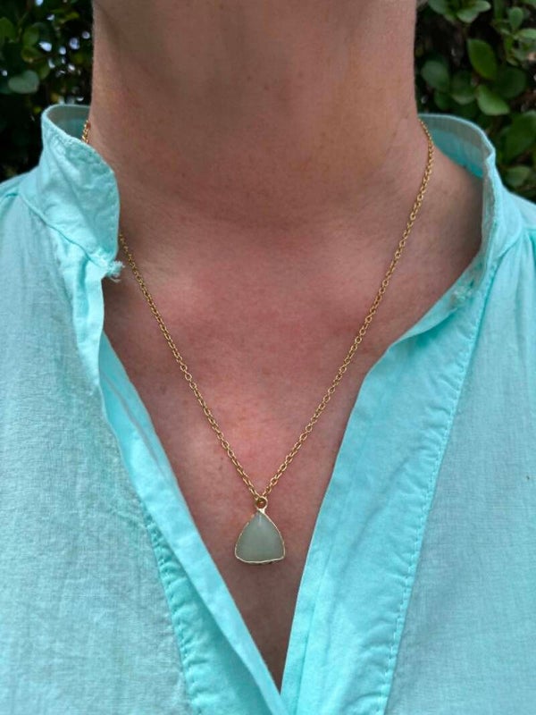 Lagoon Triangle necklace