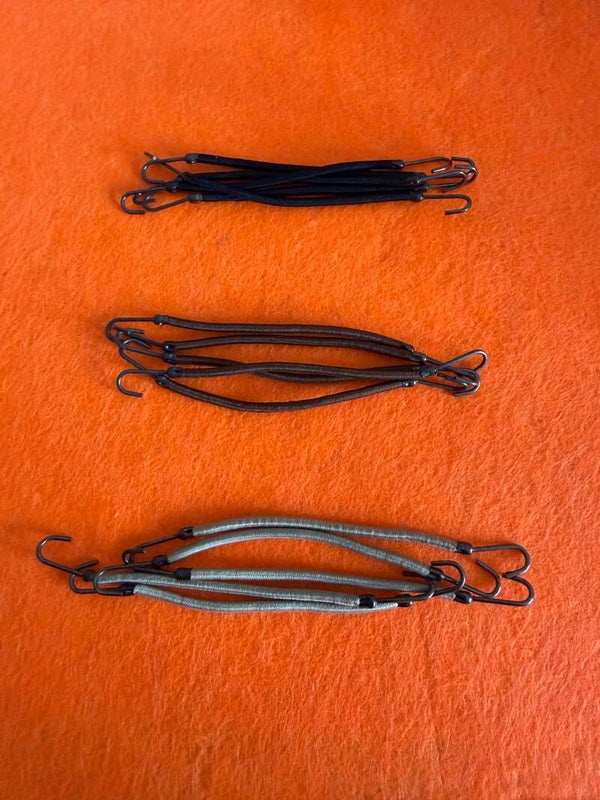 Hooked hair bands