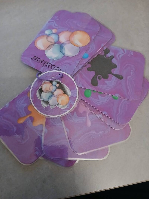 carte pour apprendre les couleurs et les formes vendue à l'unité