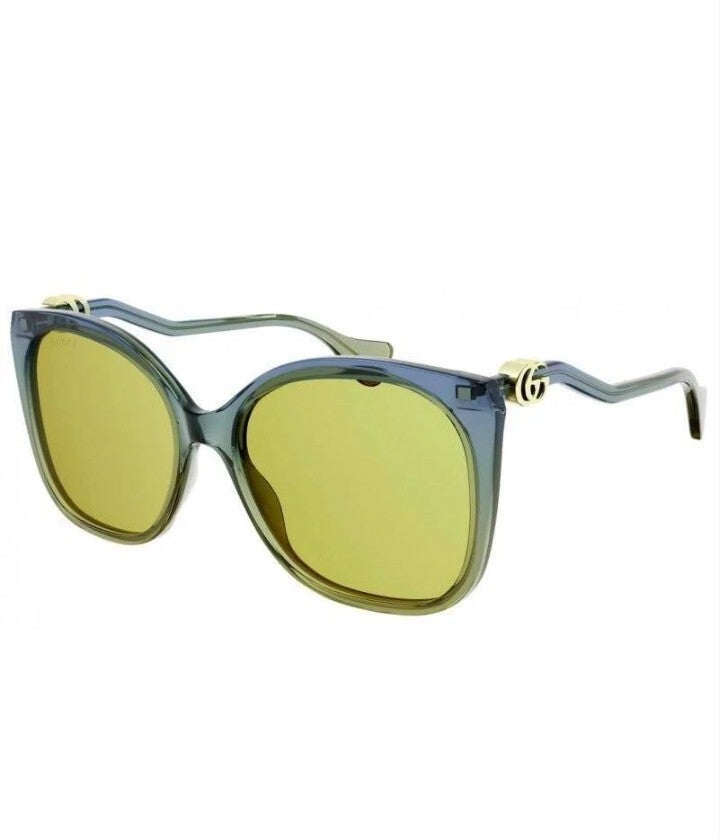 Gucci Rectangle-Frame / Sunglasses GG1010S-003