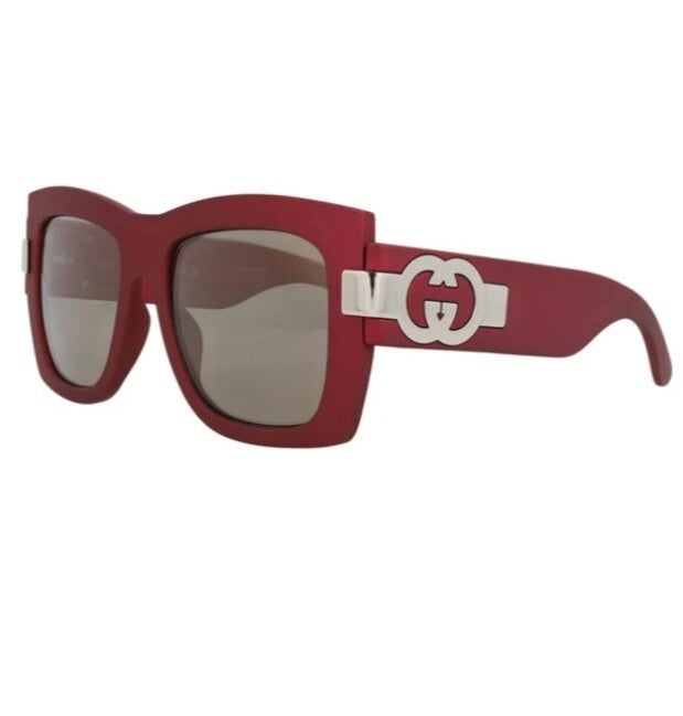 Gucci Gg1688 S Matte Pearl Cherry Sunglasses