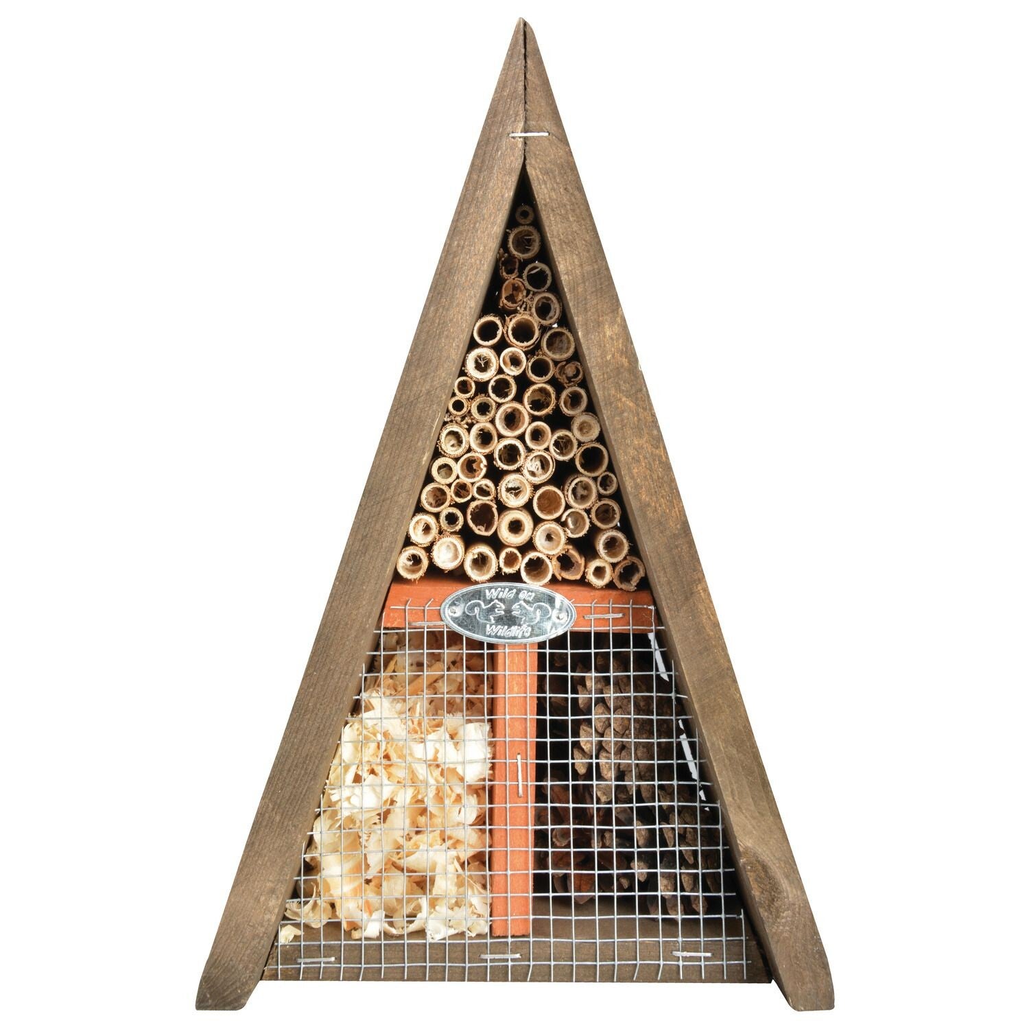 Insectenhotel Driehoekig bruin