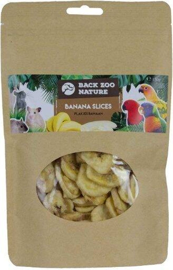 Back Zoo Nature Bananen Stukjes 150 gram