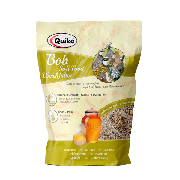 Quiko Bob Soft Food Kwartels en Fazanten 1000gr