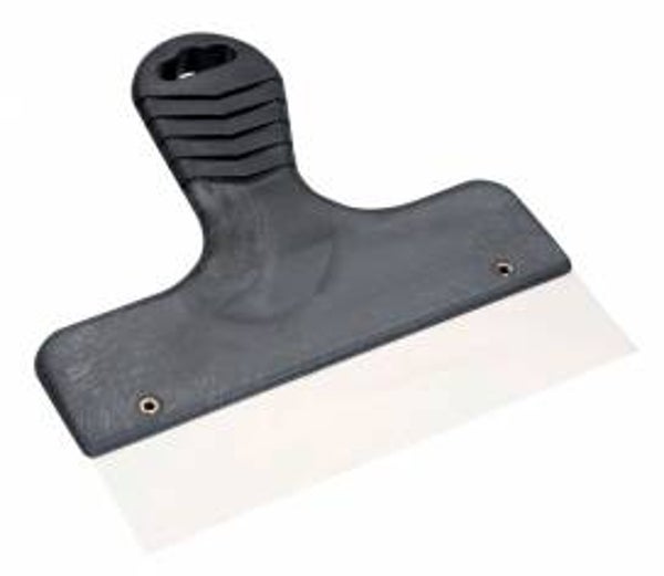 Afsteekmes/Krabber RVS zwart 18cm