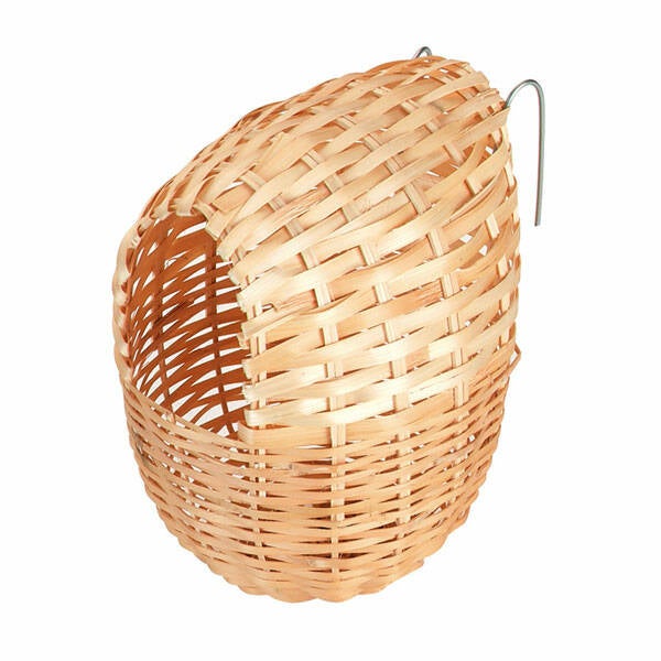 Vinkennest bamboe exoten groot, 15x12cm