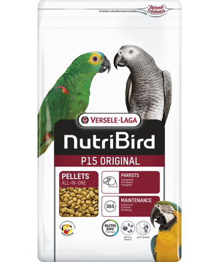 NutriBird P15 Papegaai Original 3kg