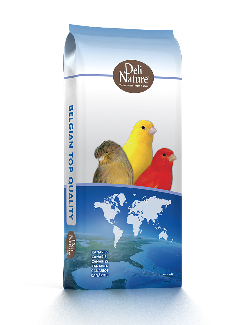 Deli Nature Kanarie Kweek nr80 20kg zonder raapzaad