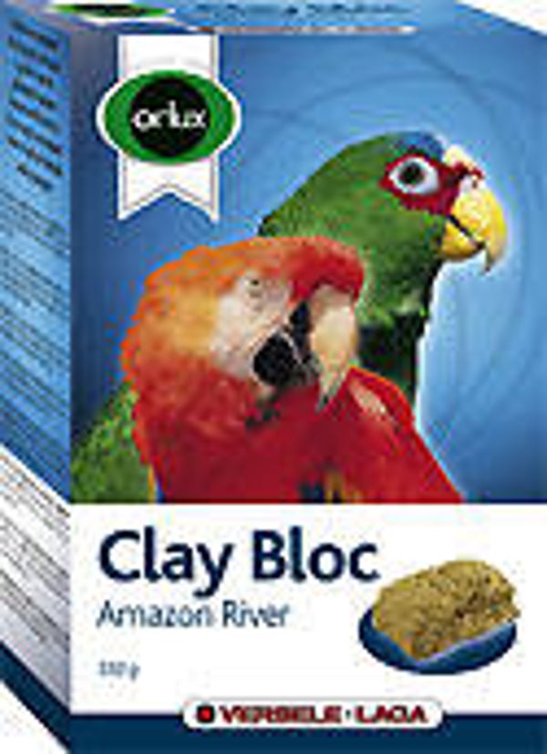 Orlux Clay Bloc Amazone River Papegaai 550gr