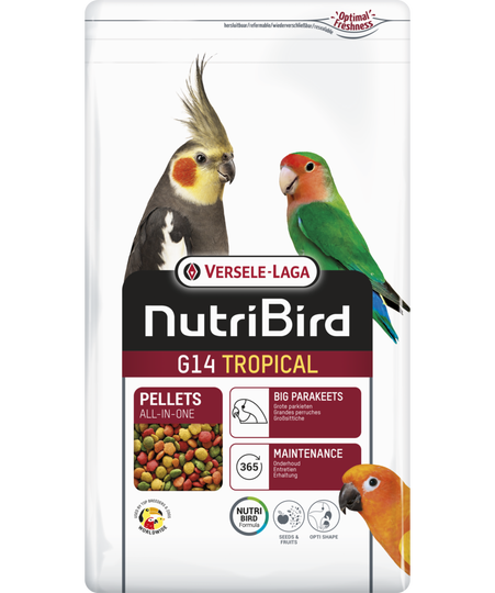 NutriBird G14 Grote Parkiet Tropical 3kg