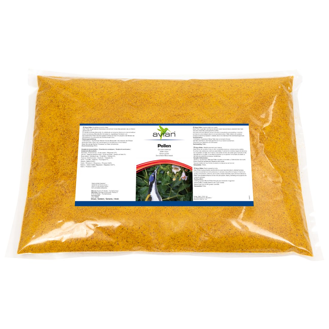 Avian Pollen 1000gr Stuifmeel Gemalen