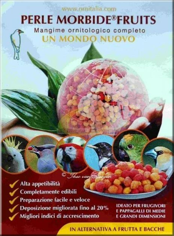 Perle Morbide Rood Fruit 800 gram Kiemzaadvervanger