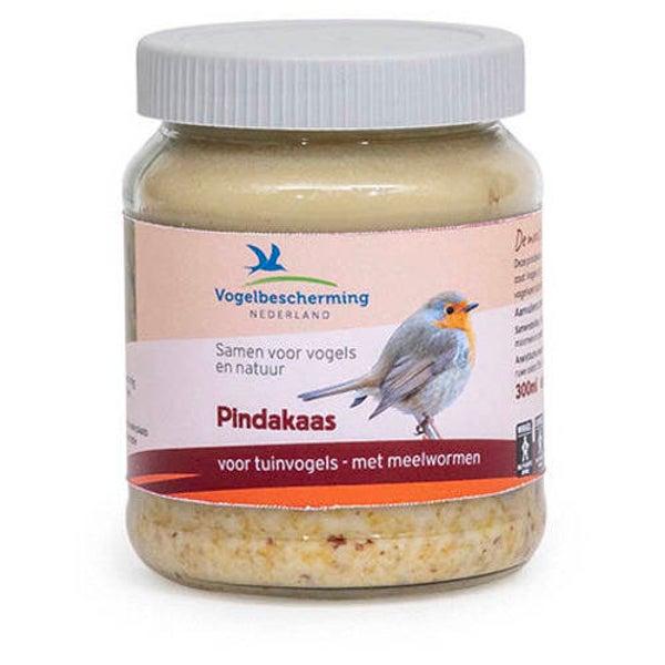 Wildbird Pindakaas Meelwormen 330gr VBN