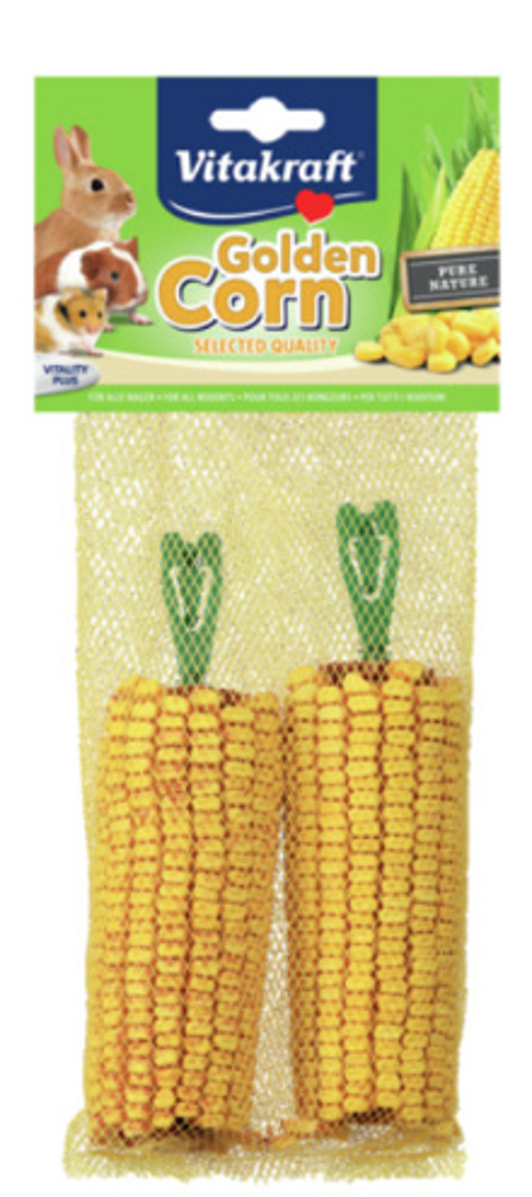 Golden corn maiskolf 2 stuks