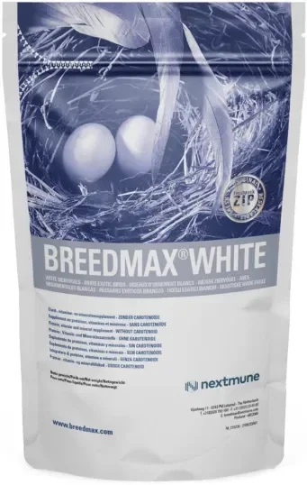 BREEDMAX WHITE - ZONDER CAROTENOIDE 500gr