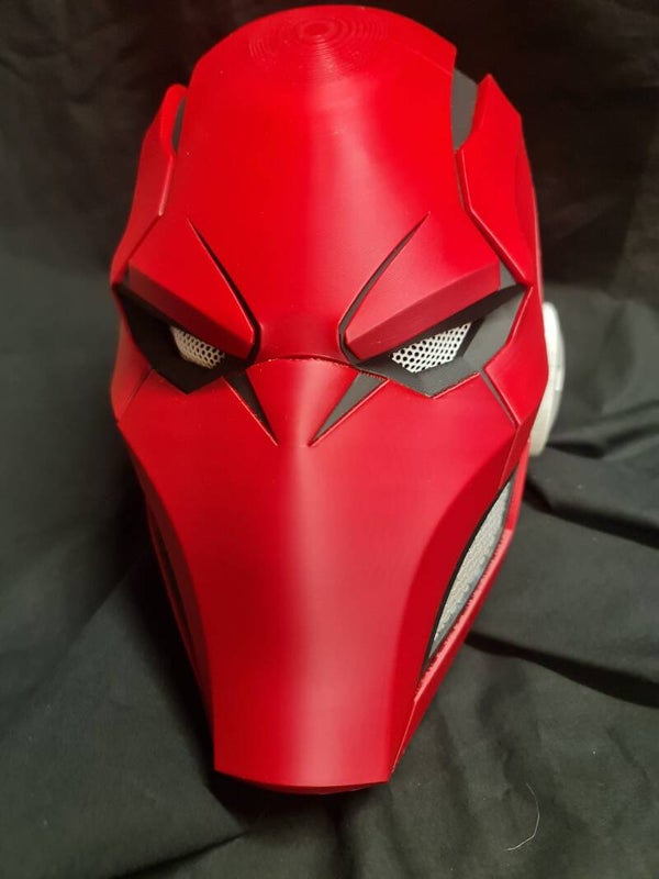 Red Hood Helmet