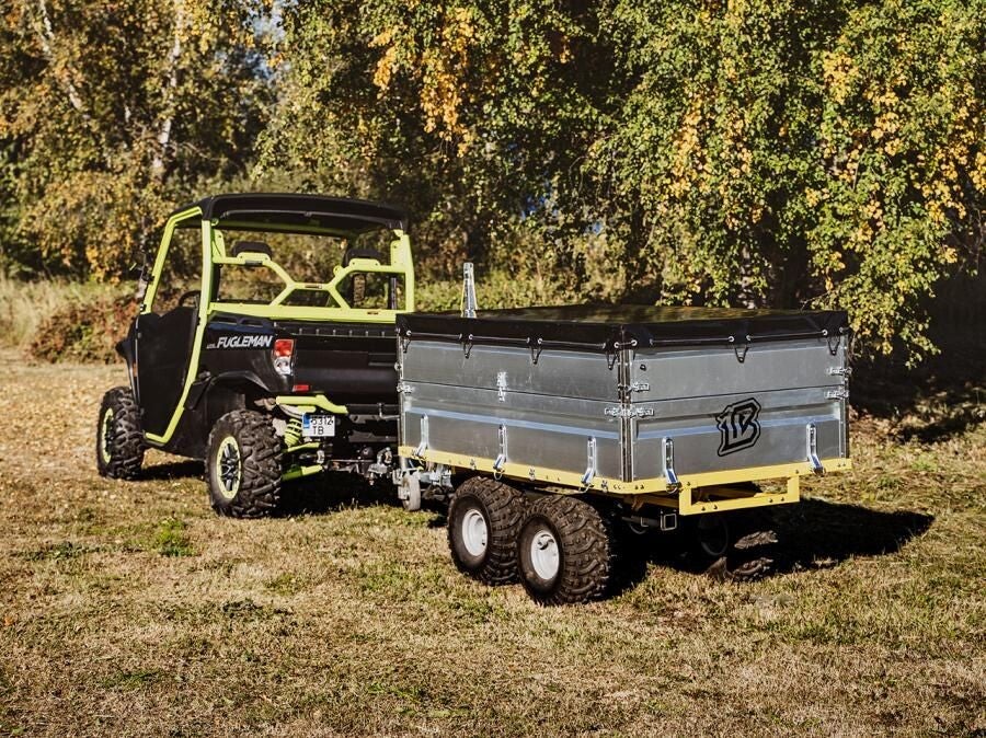 Remorque Benne Plateau (Capacité : 1200 kg)