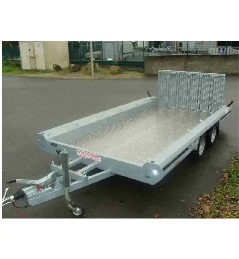 REMORQUE PORTE-ENGIN HULCO TERRAX-2 3500 394 X 180 cm