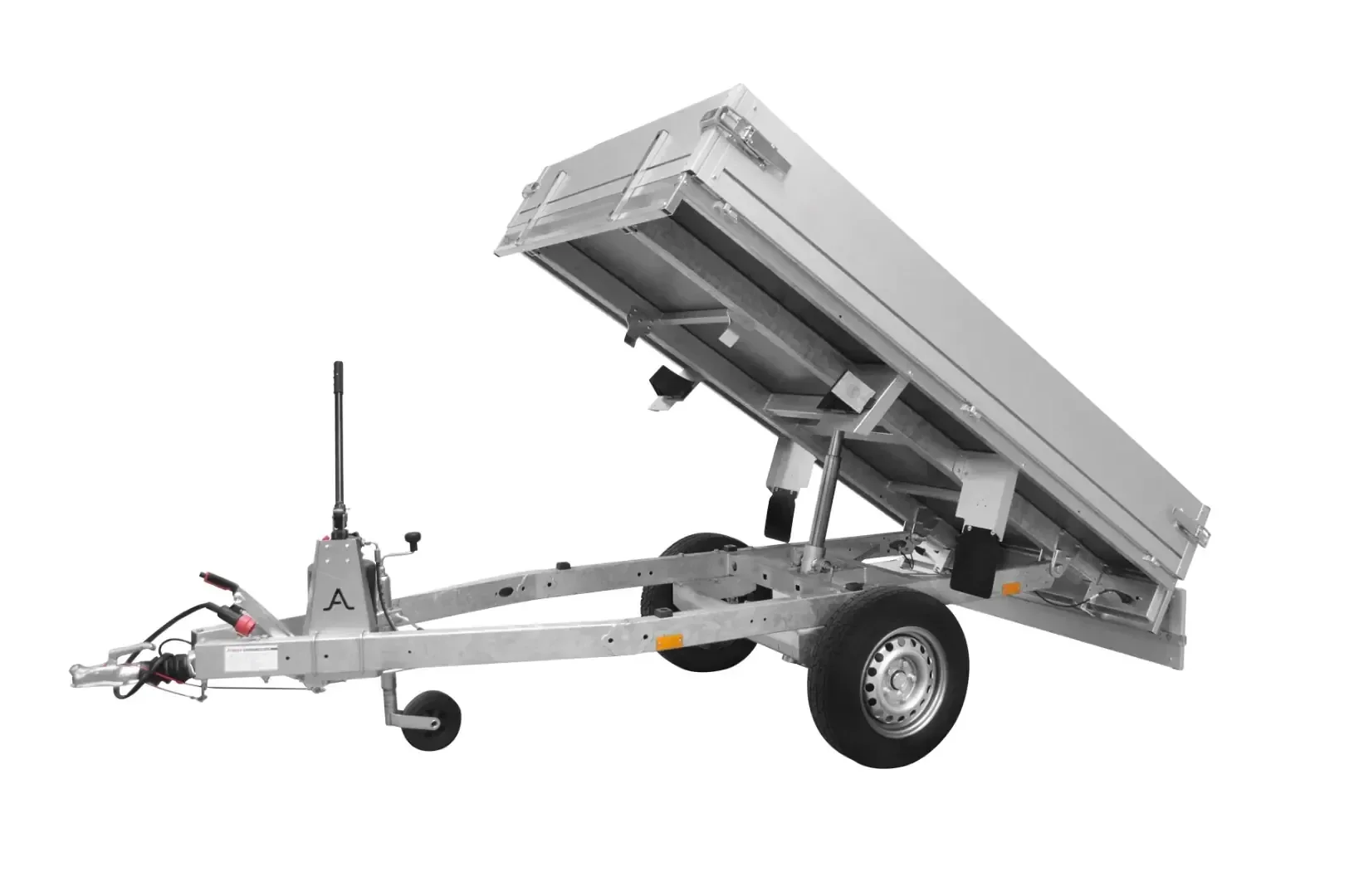 Remorque benne Anssems KLTB 1350 PTAC 1350 kg basculante