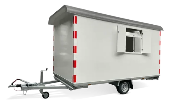 REMORQUE CHANTIER ANSSEMS PTS 1400 AVEC TOILETTES