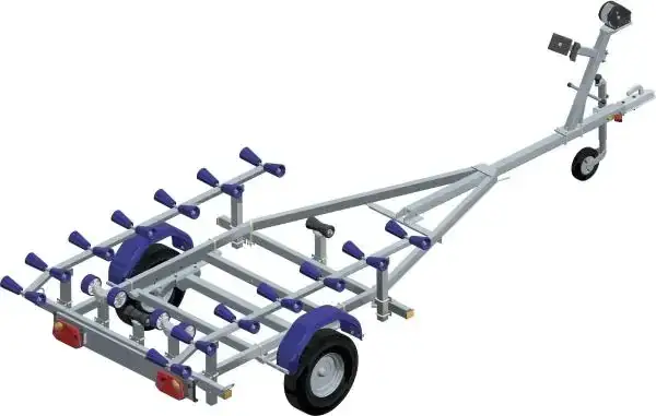 REMORQUE PORTE BATEAU SUN WAY GAMME PNEUMATIQUES SW265PN12